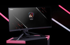 De PGO34QRT2A is een andere van ASRock's Phantom Gaming monitoren, PG32WQ15R3A afgebeeld. (Afbeeldingsbron: ASRock)