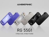 De Anbernic RG 55G1 zal bij de lancering in drie kleuren verkrijgbaar zijn.