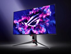 De ROG Swift OLED PG32UCDM is ASUS&#039; eerste 32-inch en 4K gamingmonitor. (Afbeeldingsbron: ASUS)