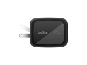 Dankzij de opvouwbare uiteinden kunt u hem gemakkelijk in een zak of tas stoppen. (Afbeeldingsbron: Belkin)