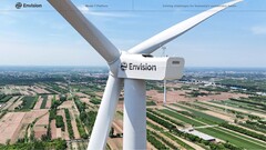 Het project beschikt over 1,43 gigawatt zonne- en windenergie om 300.000 ton groene waterstof en ammoniak op te wekken. Referentieafbeelding. (Afbeeldingsbron: Envision Energy)