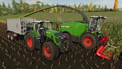 Tractoren in Farming Simulator 22 worden getoond (Afbeelding bron: Microsoft Xbox Gaming)