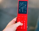 De Light Flip beschikt over een minimalistische, op tekst gebaseerde gebruikersinterface.
