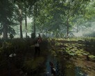 Een afbeelding waarop een omgeving uit The Forest te zien is.