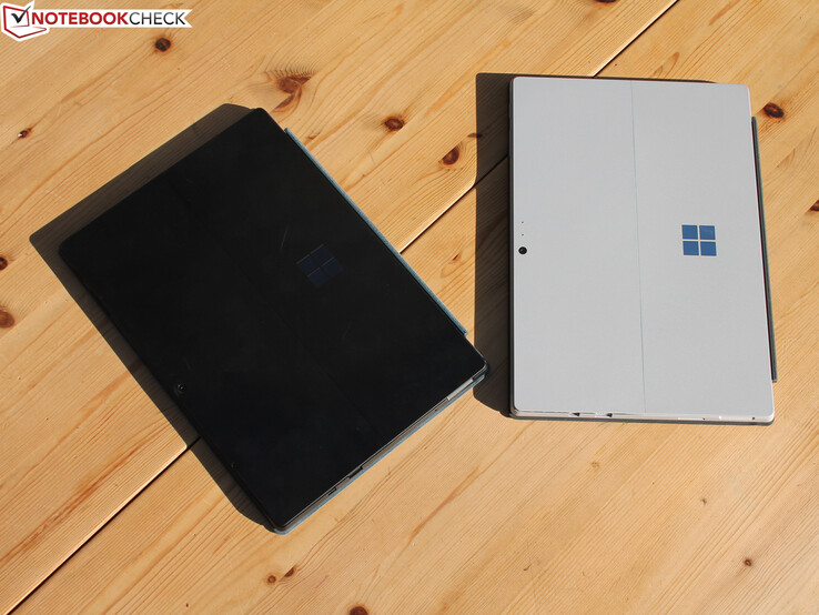 Microsoft Surface Pro 6 i5 in silver (right)