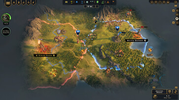Afbeelding: Een screenshot van de gameplay uit SpellForce: Conquest of Eo.