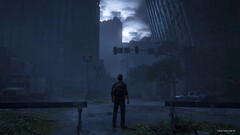 TLOU Deel 1: Joel staand in Boston (Afbeelding Bron: Sony)