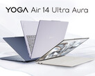 De Yoga Air 14 Ultra Aura is verkrijgbaar in meerdere kleuropties.