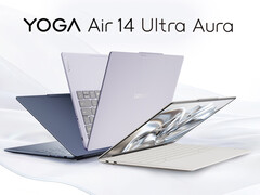 De Yoga Air 14 Ultra Aura is verkrijgbaar in meerdere kleuropties.