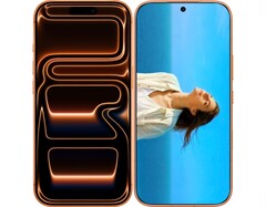 iPhone 17 Pro (links) naast de Honor 600 (rechts).