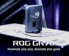 De ROG GR70 is Asus' AMD-aangedreven alternatief voor de recente ROG NUC 2025-releases. (Afbeeldingsbron: Asus)