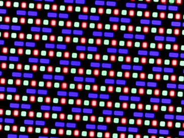 Subpixel raster