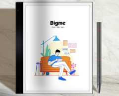 De Bigme inkNote Color+ heeft een Kaleido 3 kleuren E Ink display, dat levendigere en meer verzadigde kleuren belooft. (Afbeelding via Bigme)