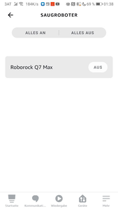 De Roborck Q7 Max is snel te koppelen met Alexa