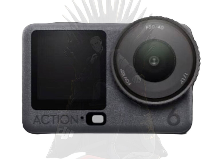 Het ogenschijnlijke eindontwerp van de DJI Osmo Action 6. (Afbeeldingsbron: via Igor Bogdanov)