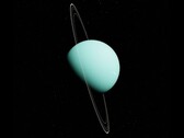Artist's illustratie van Uranus met zijn ringen. (Afbeeldingsbron: 95C - Pixabay)