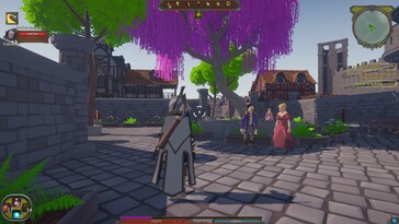 Afbeelding: Een screenshot van de gameplay van Gedonia.