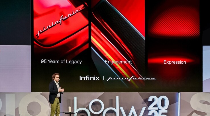 Infinix Note 60 Ultra Ontwerp door Pininfarina (Afbeelding bron: Infinix)