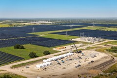 De bestaande hernieuwbare boerderij van Inteserct Power. Referentiebeeld. (Afbeelding Bron: Intersect Power)