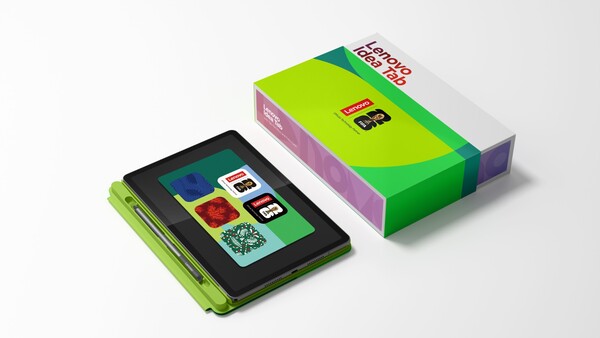 De Lenovo Idea Tab FIFA Edition wordt geleverd in een speciale detailhandeldoos. (Afbeeldingsbron: Lenovo)
