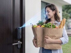 Het Lock Vision Pro slimme slot ondersteunt gezichtsherkenning