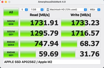 MacBook Air met Apple M2 en 256 GB SSD