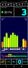 GPS-test buiten