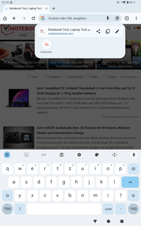 Toetsenbord rechtop