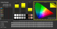 CalMAN - ColorChecker (gekalibreerd)