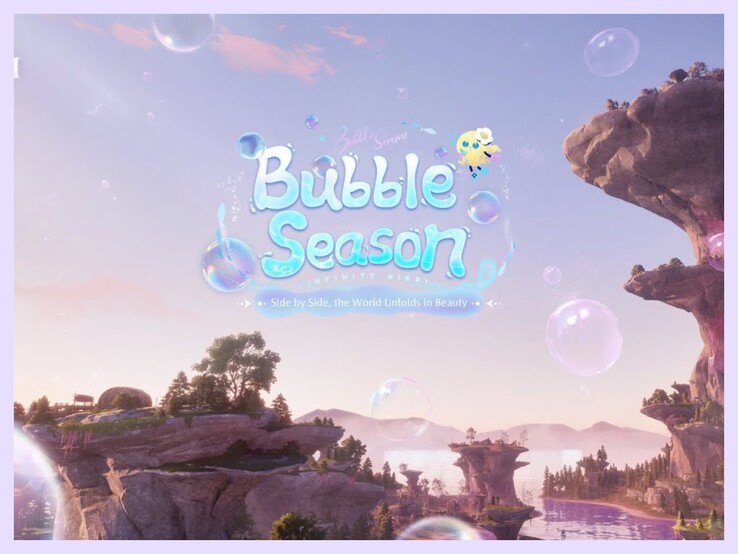 Infinity Nikki's bubble-seizoen prachtige avonturen voor duo's. (Infinity Nikki via Youtube)