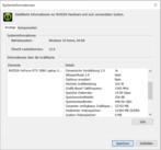 Nvidia systeem info