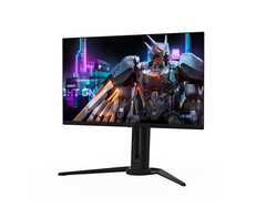 De AORUS FO27Q3 is de kleinste van Gigabyte&#039;s nieuwe OLED gaming monitoren. (Afbeeldingsbron: Gigabyte)