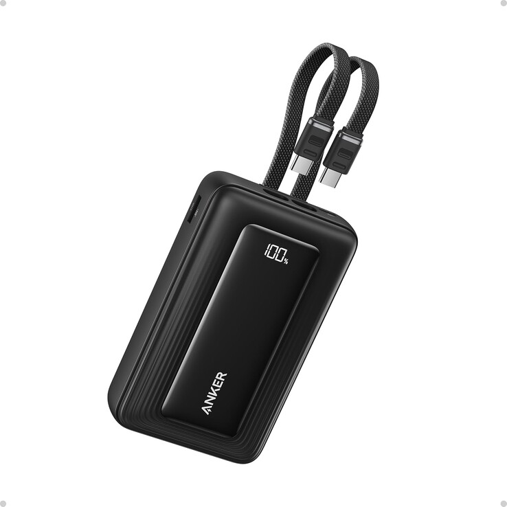 De Anker Zolo Power Bank (20K, 45W, ingebouwde dubbele USB-C-kabels). (Afbeeldingsbron: Casio)