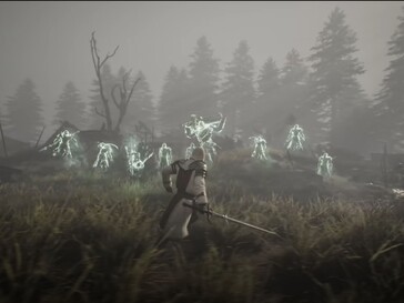 De gevechten zien er in de trailer iets sneller en agressiever uit dan in Breath of the Wild. (Afgebeeld: een screenshot uit de officiële trailer van ArcheAge Chronicles.)