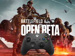 De Battlefield 6 playtest banner wordt getoond met controller (Afbeelding bron: Electronic Arts, Microsoft Xbox Gaming met bewerkingen)