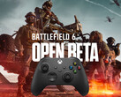 De Battlefield 6 playtest banner wordt getoond met controller (Afbeelding bron: Electronic Arts, Microsoft Xbox Gaming met bewerkingen)