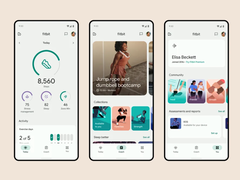 Fitbit lijkt te werken aan een herontwerp voor zijn app (huidige versie afgebeeld). (Afbeeldingsbron: Fitbit)