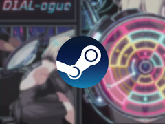 D1AL-ogue is ontwikkeld door een klein team van studenten. Afgebeeld: bewerkte coverfoto van het spel met Steam-logo bovenaan.