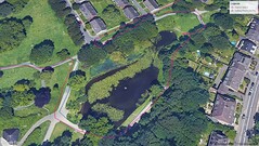 GNSS meting: vijver