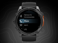 Garmin is betrapt op het maken van verwijzingen naar niet uitgebrachte LTE-versies van meerdere recente smartwatches, waaronder de Fenix 8. (Afbeelding bron: Garmin Connect)