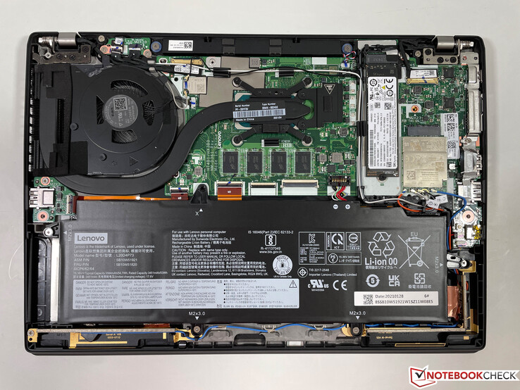 Interne lay-out ThinkPad X13 G2