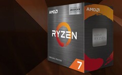 De Zen 3 Ryzen 7 5800X3D beschikt over AMD's 3D V-Cache technologie voor een hoger prestatieniveau. (Beeldbron: AMD)