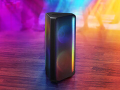 De Samsung Sound Tower MX-ST45B is een draagbare en waterdichte Bluetooth-luidspreker. (Beeldbron: Samsung)
