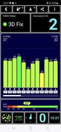 GPS-test: buiten
