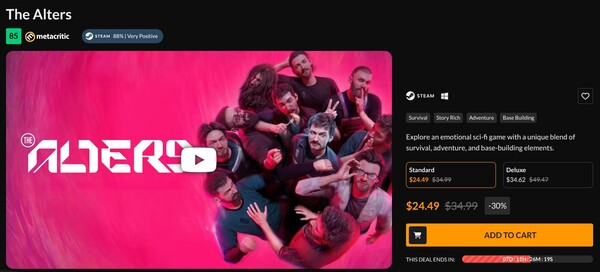 De Alters zijn nog betaalbaarder als u een Fanatical klant bent. (Afbeeldingsbron: Screenshot - Fanatical)