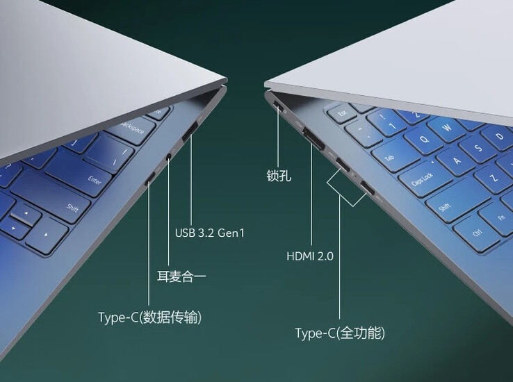 De Go Air heeft drie Type-C poorten en kan ook via USB worden opgeladen (Afbeelding bron: Acer)