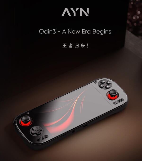 De AYN Odin 3 leent het grootste deel van zijn ontwerp van de Odin 2 Portal. (Afbeeldingsbron: AYN)