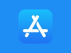Het logo van de Apple App Store