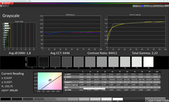 Grijze schalen (Kleur: Professioneel, kleurtemperatuur: Warm, doelkleurruimte: sRGB)