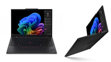 Voorkant en slank ontwerp van ThinkPad T14s Gen 6 (Afbeelding bron: Lenovo)